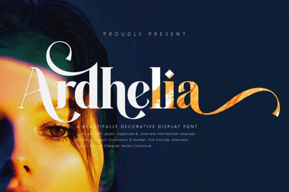 Ardhelia Serif Font for Elegant Digital Branding