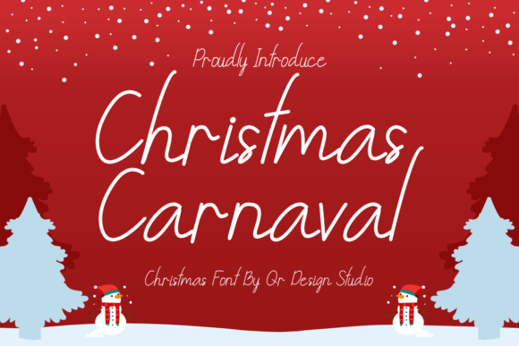 Christmas Carnaval: A Handwritten Font That Feels Like Home