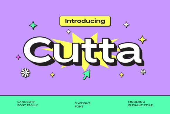 Cutta: A Modern Sans Serif Font That Just *Works* for Makers