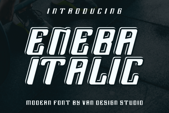 Eneba Italic: A Display Font That Earns Its Space