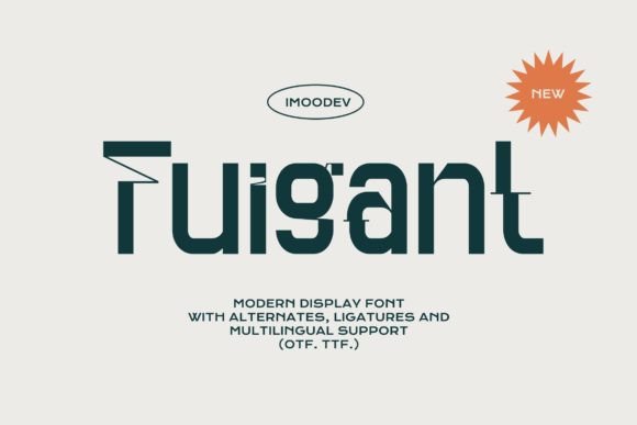 Fuigant: A Sans Serif Font That Elevates Campaign Visuals