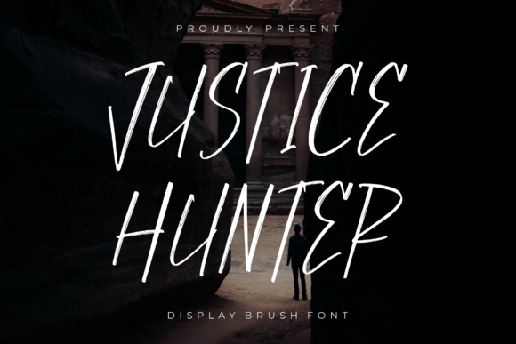 Justice Hunter: A Brush Script Font That Elevates Digital Branding