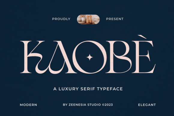 Kaobe: A Luxury Serif Font That Elevates Digital Branding