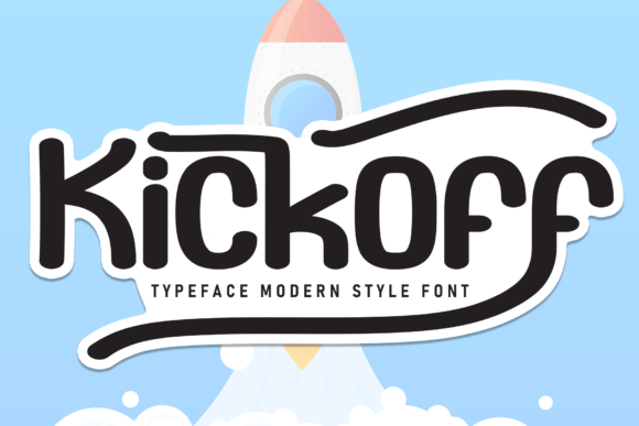 Kickoff: A Friendly Script Font for Warm, Human-Centered Web Design