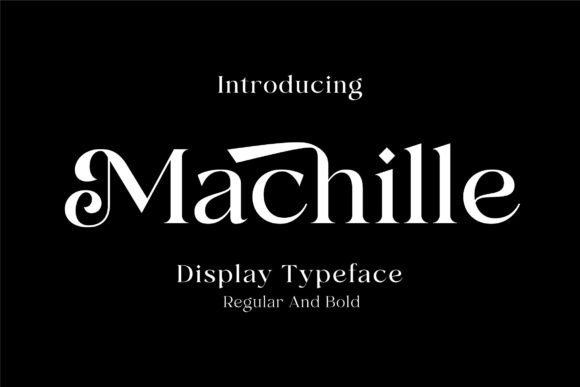 Machille: A Serif Display Font That Elevates Real Small Business Branding