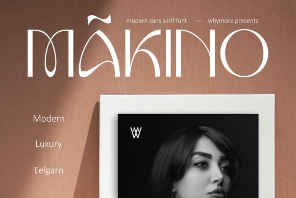 Makino: A Sans Serif Typeface for Elegant Editorial Moments