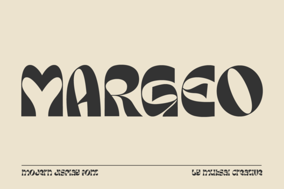 Margeo: A Modern Serif Font That Makes Your Campaign Stand Out