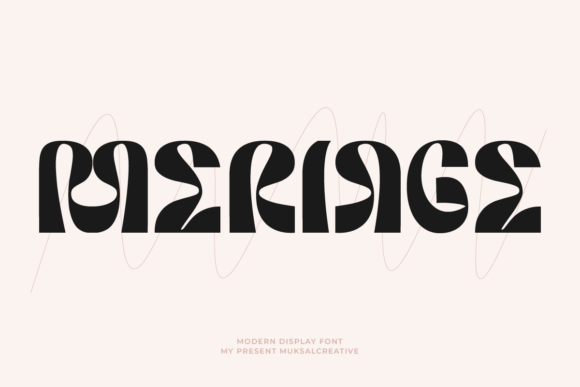 Meriage: A Polished Serif Font That Elevates Real Small Business Branding