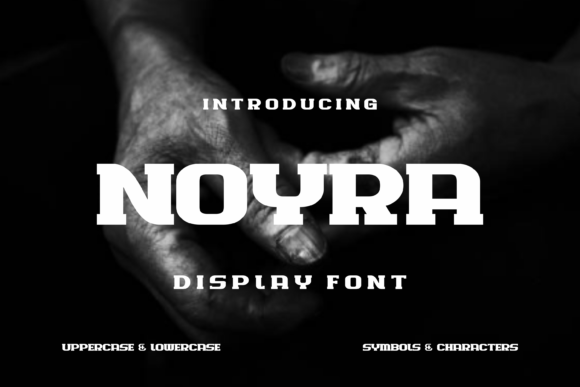 Noyra: A Bold Sans Serif Font for Handmade Labels & Printables