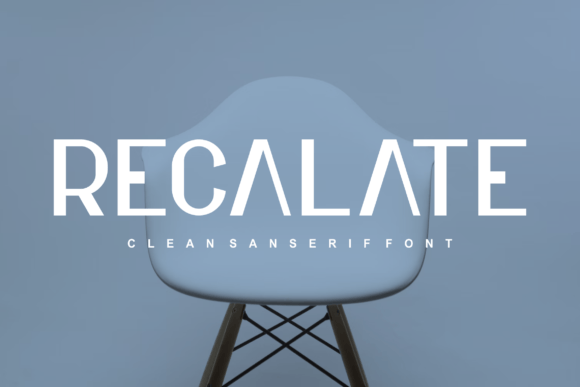 Recalate: A Bold, Modern Font for Real Small Business Brands