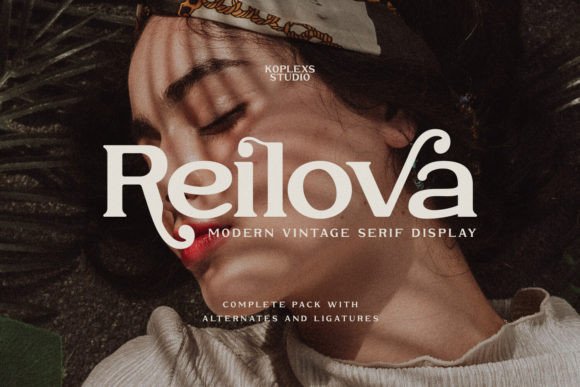 Reilova: A Modern Vintage Serif Font That Elevates Handmade Design