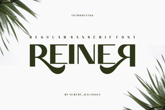Reiner: A Bold Serif Font That Elevates Real Small Business Branding