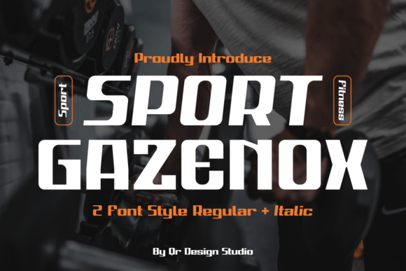 Sport Gazenox: A Bold, Authentic Display Font for Editorial Calm