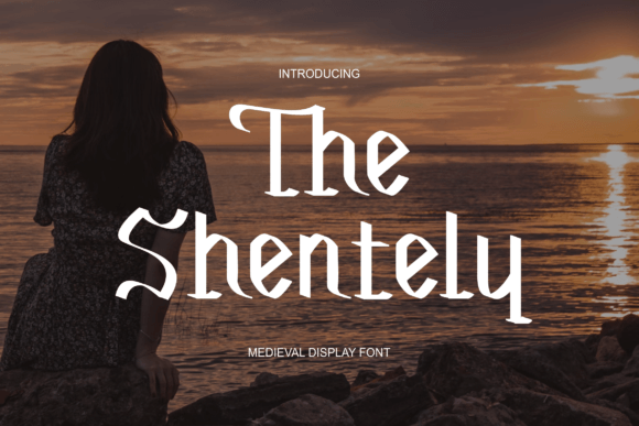 The Shentely Font: Elegant Serif for Handmade Labels & Printables