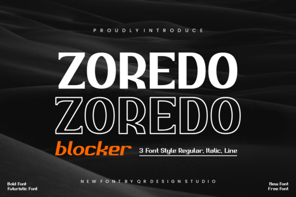 Zoredo Blocker: A Modern Sans Serif Font for Editorial Clarity